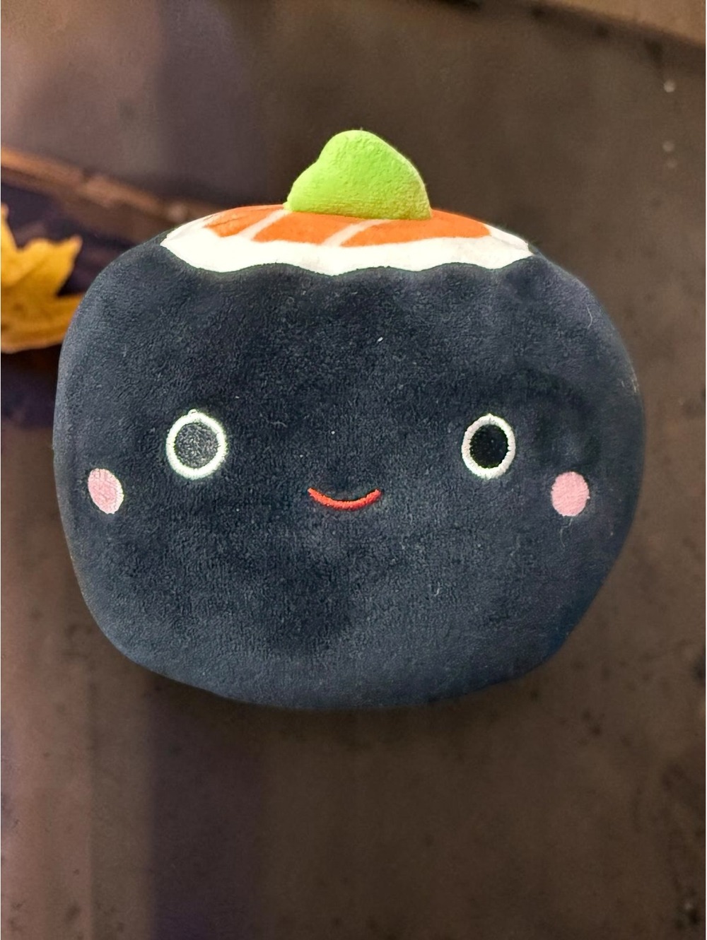 Squishmallows Shozo Black Sushi Roll Food Squad Plush